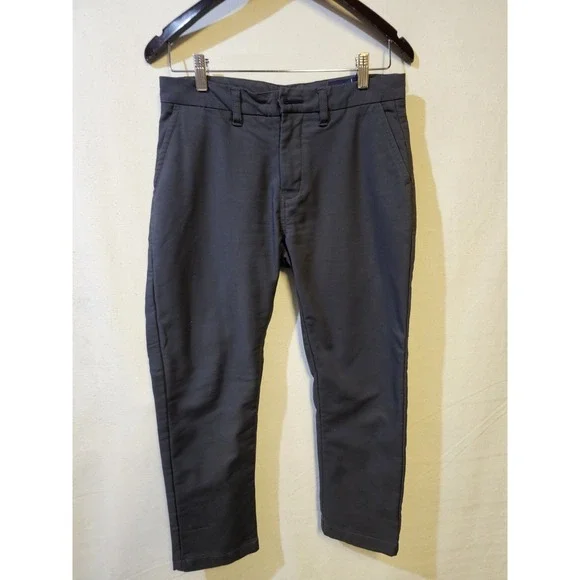 Woodies Men's Dark Grey Fleece Lined Mens Pants Suze 30x24 - Picture 5 of 10